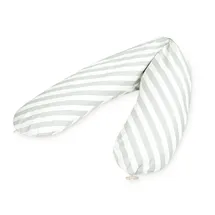 Julius Zöllner Stillkissen 190 cm Stripes Grau