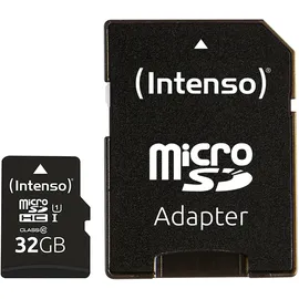 Intenso Performance R90 microSDHC 32GB Kit, UHS-I U1, Class 10 (3424480)