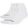 adidas Linear gepolsterte Crew Socken 6er Pack Schwarz/Weiß 40-42