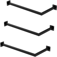 ML-Design Kleiderstange Schwarz, Metall, 30x6.5x60 cm, Garderobe, Garderobenzubehör