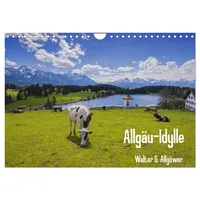 Calvendo Allgäu-Idylle (Wandkalender 2026 DIN A4 quer), CALVENDO Monatskalender: