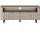 beautysofa Nevada TV-Lowboard 137x57x40,5 cm Grau Holzwerkstoff