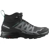 Salomon SHOES ARDENT MID GTX W Black/P CBLACK/NGTMET/CARBON CBLACK/NGTMET/CARBON 5 - schwarz