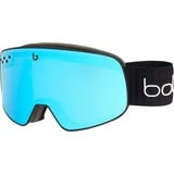 Bollé Nevada Small black matte corp/semi polarized light vermillon blue (22070)