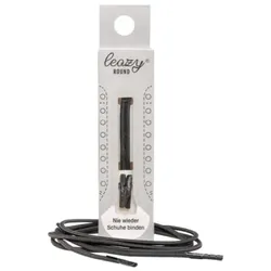 leazy Round Schnürsenkel | Accessoires Sonstige für Unisex | Schwarz