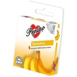 Pepino Banana Kondome mit Geschmack 3 St.
