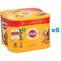 PEDIGREE Nassfutter Gelee Rind Huhn 24 x 400 g