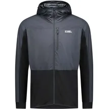 Mons Royale Herren Diversion Merino Wind Jacke (Größe XL, schwarz)