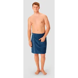 SCHIESSER Rom Saunakilt 50 x 150 cm dunkelgrau
