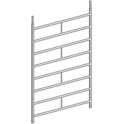 Layher Standleiter breit - 2,0x1,5 m