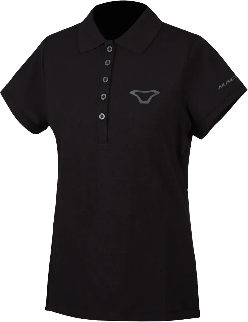 Macna Poloshirt voor dames, zwart, XS Voorvrouw