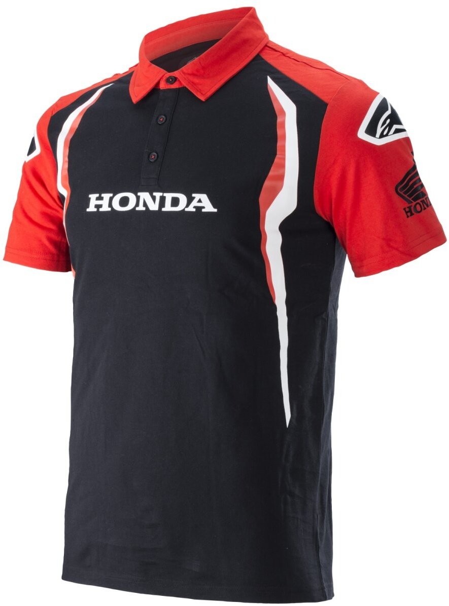 Alpinestars Honda Polo Shirt rot / schwarz M