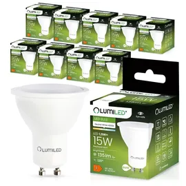 Lumiled LED Lampe 10x GU10 1,5W 4000 K neutralweiß