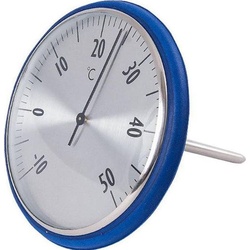 TFA Pool Thermometer, Thermometer + Hygrometer, Blau, Silber