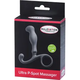 Malesation Ultra P-Spot Massager, 13,3 cm, schwarz