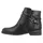 Fitters Footwear Sina Stiefeletten in Übergrößen Schwarz 2AA0211306 Black große Damenschuhe - Schwarz - 43