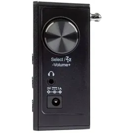 Silvercrest Radio DAB+ Taschenradio Trage-Radio Musikradio »SDR 15 A2« schwarz - Schwarz