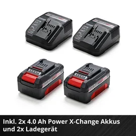 Einhell GE-CM 36/43 Li M inkl. 2 x 4,0 Ah Akku + 2 x Ladegerät