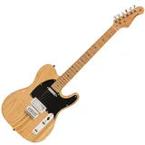 Stagg SET-PLUS NAT Vintage T Plus E-Gitarre