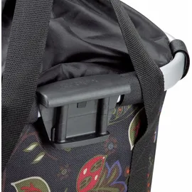 KLICKfix Bikebasket folklore schwarz