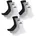 Tennissocken 9er Pack Grau/Mehrfarbig 46-48