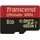 Transcend microSDHC 8GB Class 10 UHS-I 600x + SD-Adapter