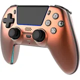 deltaco Wireless Controller Orange/Bronze für PS5