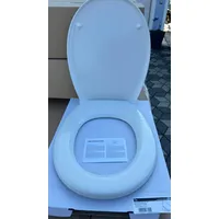 Diana Aktiv WC-Sitz O100 weiß Scharniere Edelstahl 539187