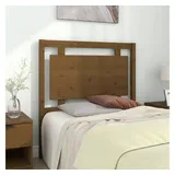 vidaXL Kopfteil Honigbraun 95,5x4x100 cm Massivholz Kiefer