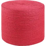 vidaXL Juteseil Jute Rot 6 mm