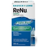 Bausch + Lomb ReNu MultiPlus Kombilösung mit Proteinentferner - Kontaktlinsenreiniger, Aufbewahrungslösung für weiche Linsen, Reise-Set, 100 ml