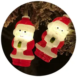Modee | Weihnachtsbeleuchtung LED-Lichterkette | 1,35m | 10 Lichter | IP20 | Warmweißes Licht