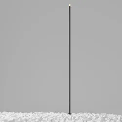 Maytoni Moderne Bodenbeleuchtung für Außenanlagen Spear LED incl. Graphit aus Metall Energieeffizient 1W für Gärten, Terrassen, Außenanlagen