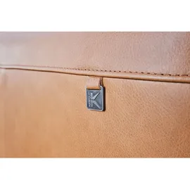KAWOLA Sofa BODHI 3-Sitzer Leder, hellbraun