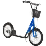 Homcom Cityroller blau/schwarz