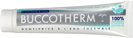 Buccotherm Weiße Zahnpasta Und Pflege Mit Thermalwasser Bio Tube 75ml