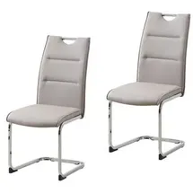 Hti-Living HTI-line Schwingstuhl 2er Set PU