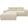 DOMO collection Ecksofa »Brandon kleine Ausführung B/T/H: 214/100/80 cm«, Mit Kopfteilverstellung, auch in Leder und Cord, L-Form