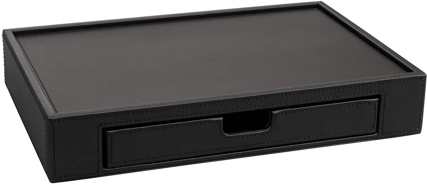 Aliseo LONDONER NOIR Tablett mit Schublade