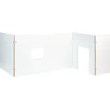 Tojo Raumteiler TOJO "kids Wand", weiß, MDF, Regale, Spielwand für individuelle Spielwelten, Höhe 70 cm