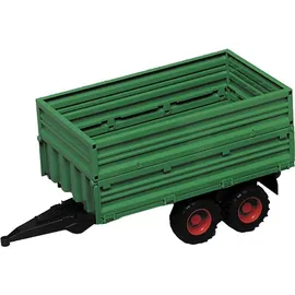 Bruder Profi Tandemachs-Transportanhänger mit Aufsteckbordwand (02010)