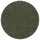 The CarPET Teppich THE CARPET "Relax round", grün (dunkelgrün), H:16mm Ø:200cm, Polyester, Teppiche, Teppich, waschbarer Wohnzimmer Teppich modern rutschfest