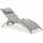 Idimex Gartenliege RELAX Liegestuhl 179 x 88 x 64 cm Champagner 2 St.