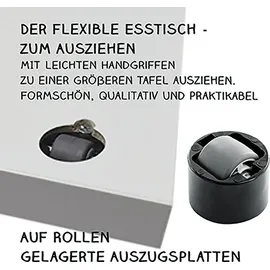 Mäusbacher Esstisch Monzi ausziehbar - Braun