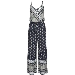 VIVANCE Overall Damen blau-bedruckt Gr.42