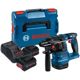 Bosch GBH 18V-22 ohne Akku + 2x ProCORE Akku 5,5 Ah + Ladegerät + L-Boxx