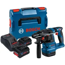 Bosch GBH 18V-22 ohne Akku + 2x ProCORE Akku 5,5 Ah + Ladegerät + L-Boxx