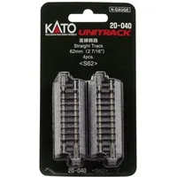 KATO Gerades Gleis 4er Pack 20-040 N