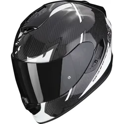 Scorpion EXO-1400 Evo Air Kendal Carbon Helm, zwart-wit, 2XL Voorman