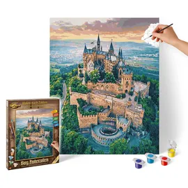 Schipper Burg Hohenzollern Malen nach Zahlen 1 St. mehrfarbig 40 x 50 cm